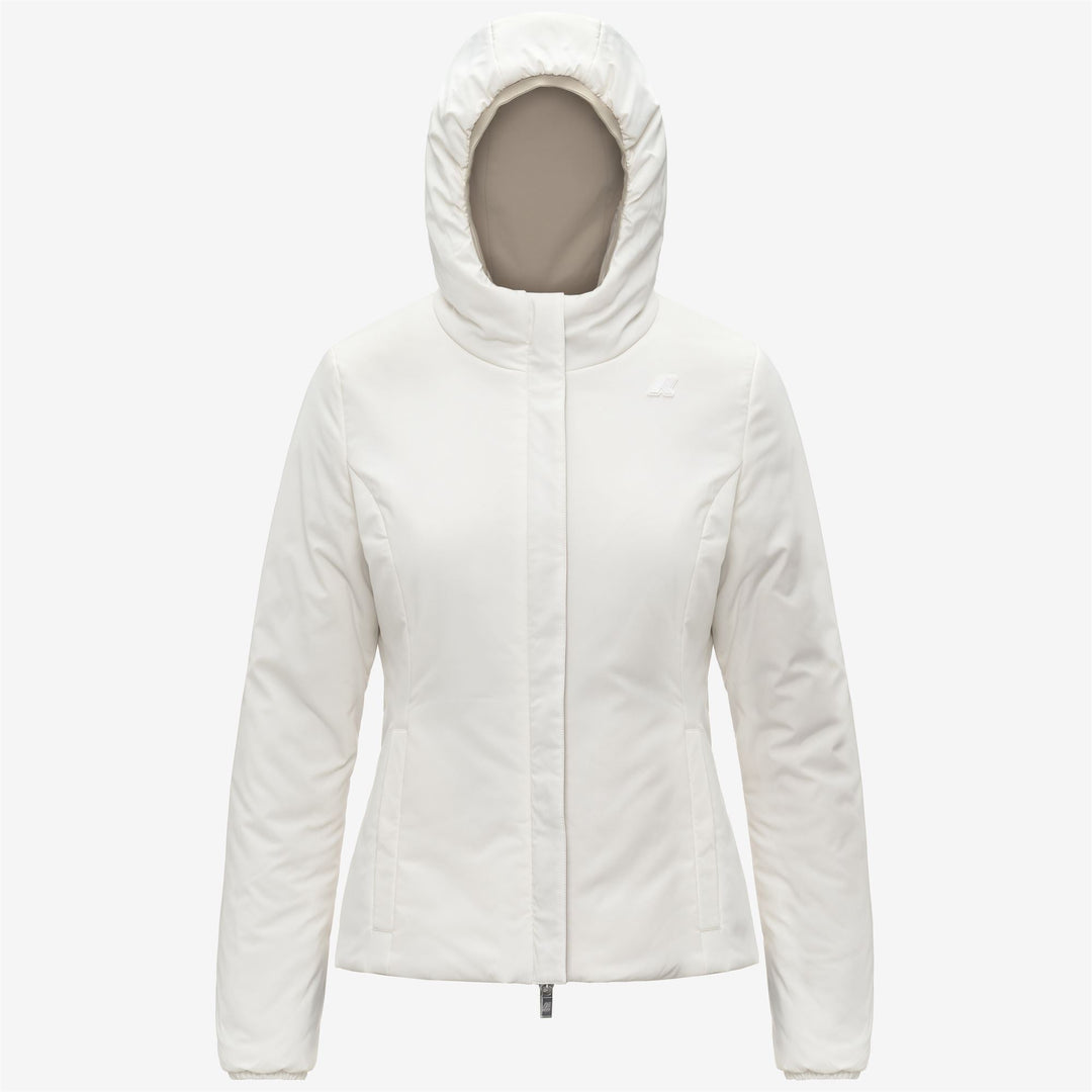 LILY ST WARM REVERSIBLE - Jackets - Short - WOMAN - Beige Cashmere-White Gardenia