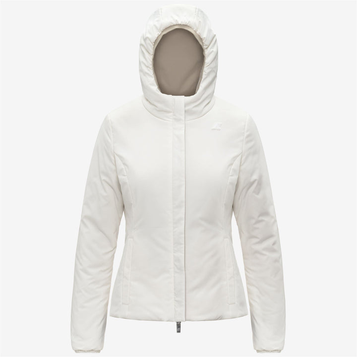 LILY ST WARM REVERSIBLE - Jackets - Short - WOMAN - Beige Cashmere-White Gardenia