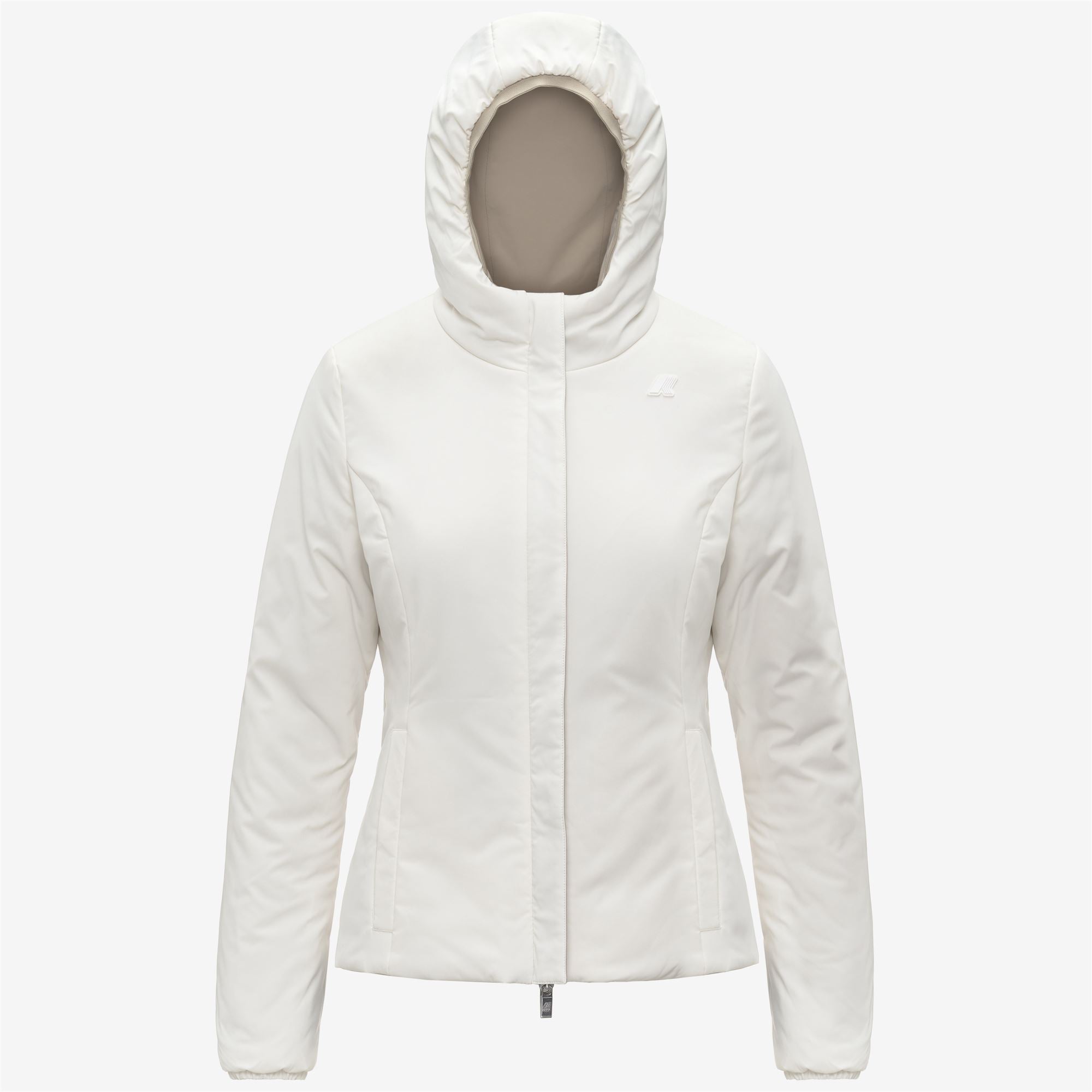 Jackets_WOMAN_LILY ST WARM DOUBLE_Short_Beige Cashmere - White Gardenia - Commercial 2