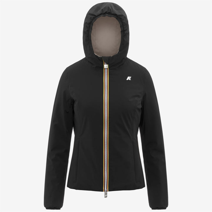 LILY ST WARM REVERSIBLE - Jackets - Short - WOMAN - Black Pure-Beige Cashmere