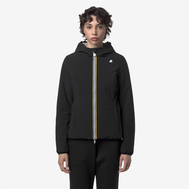 LILY ST WARM REVERSIBLE - Jackets - Short - WOMAN - Black Pure-Beige Cashmere