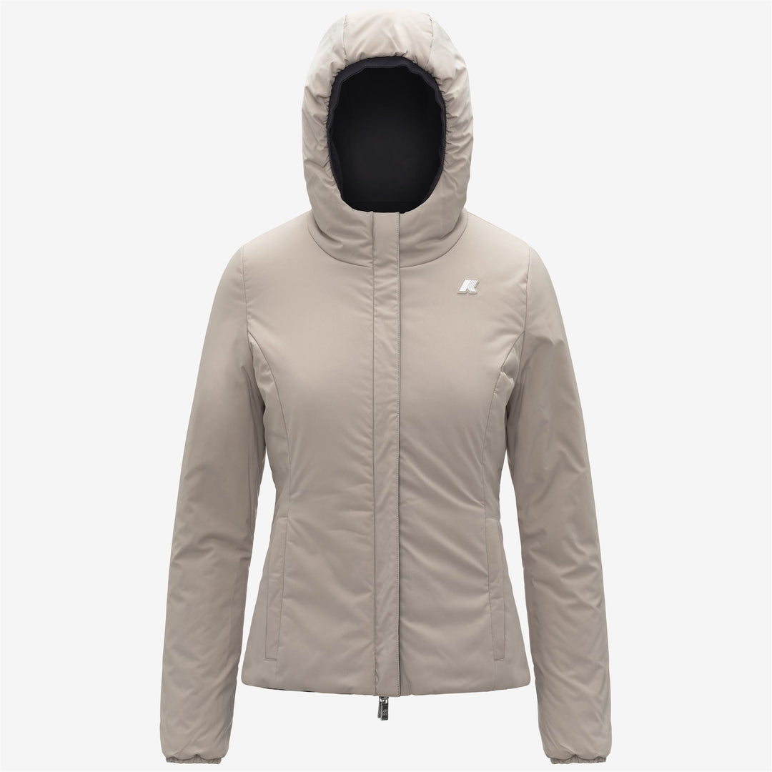 LILY ST WARM REVERSIBLE - Jackets - Short - WOMAN - Black Pure-Beige Cashmere