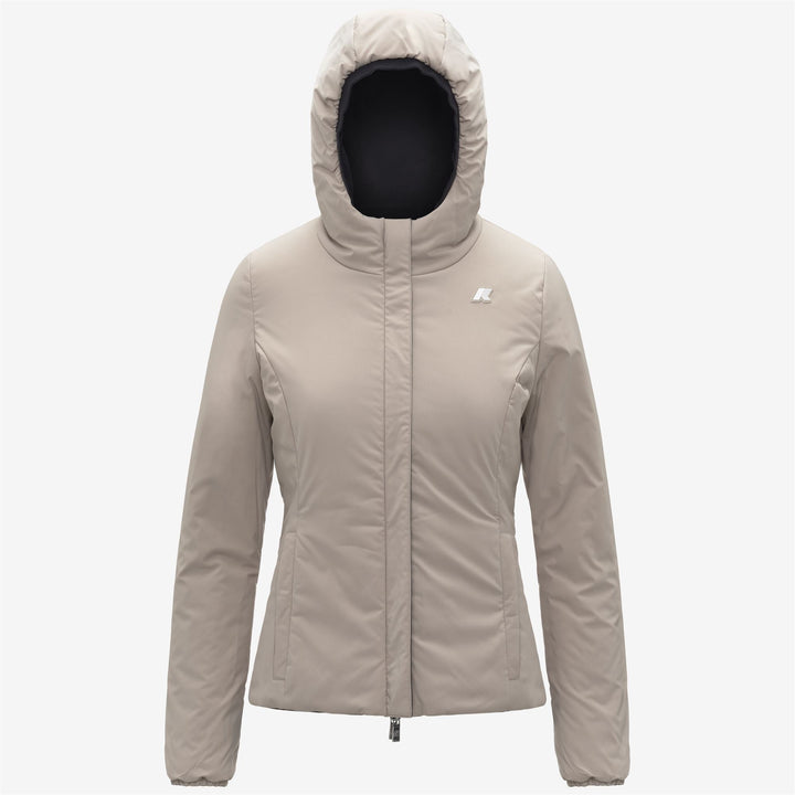 LILY ST WARM REVERSIBLE - Jackets - Short - WOMAN - Black Pure-Beige Cashmere