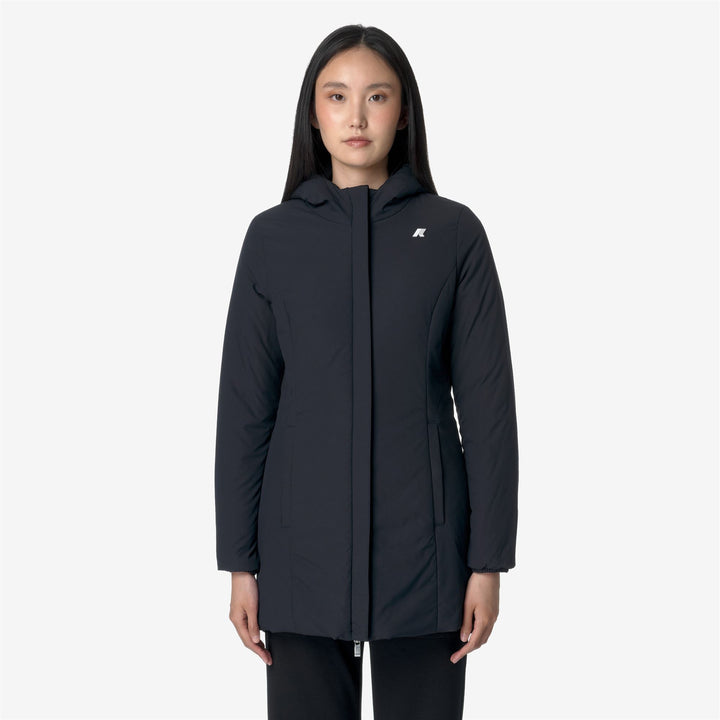 DENISE ST WARM REVERSIBLE - Jackets - Mid - WOMAN - Black-Blue Depth