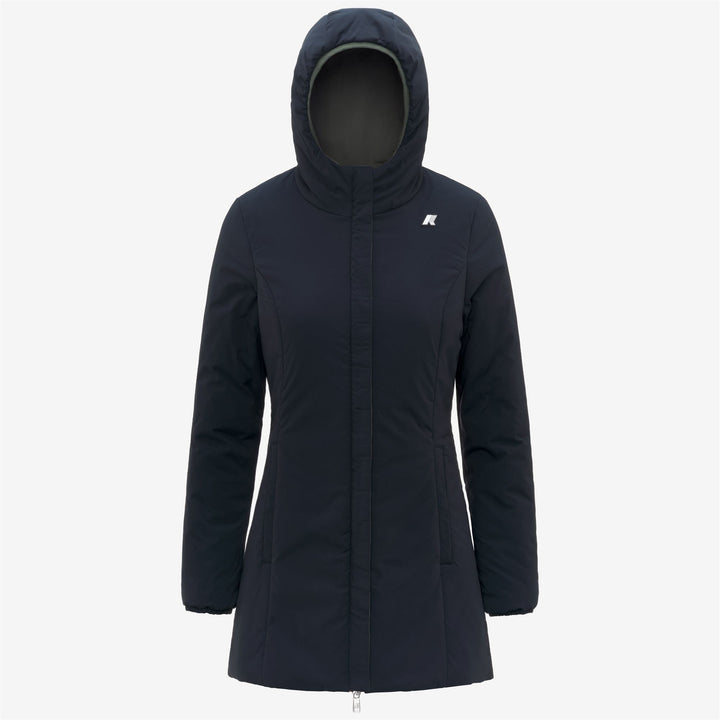 DENISE ST WARM REVERSIBLE - Jackets - Mid - WOMAN - GREEN BLACKISH-Blue Depth