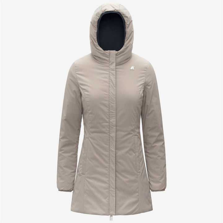 DENISE ST WARM REVERSIBLE - Jackets - Mid - WOMAN - Blue Depth-Beige Cashmere