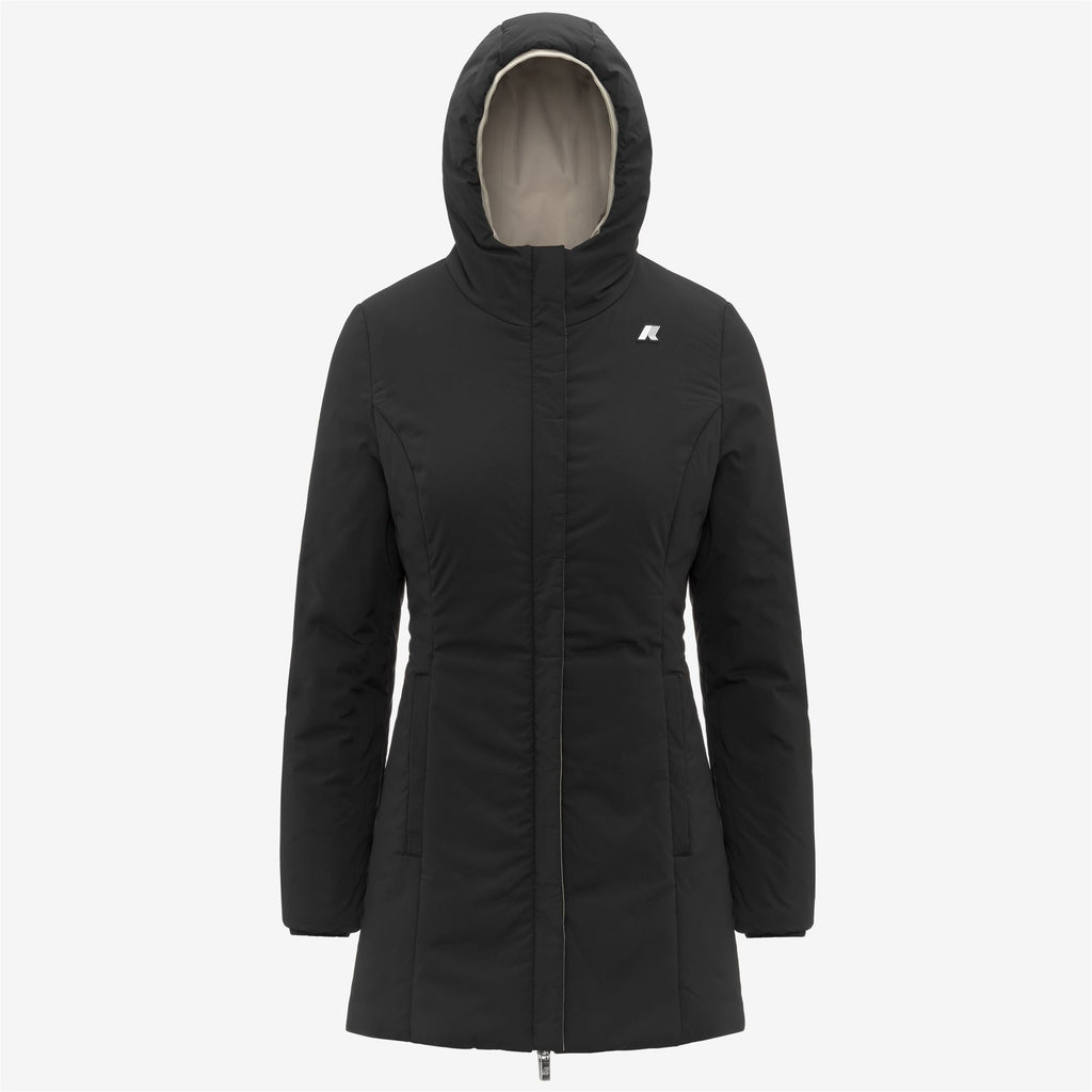 Jackets_WOMAN_DENISE ST WARM DOUBLE_Mid_Beige Cashmere - Black Pure - Commercial 2