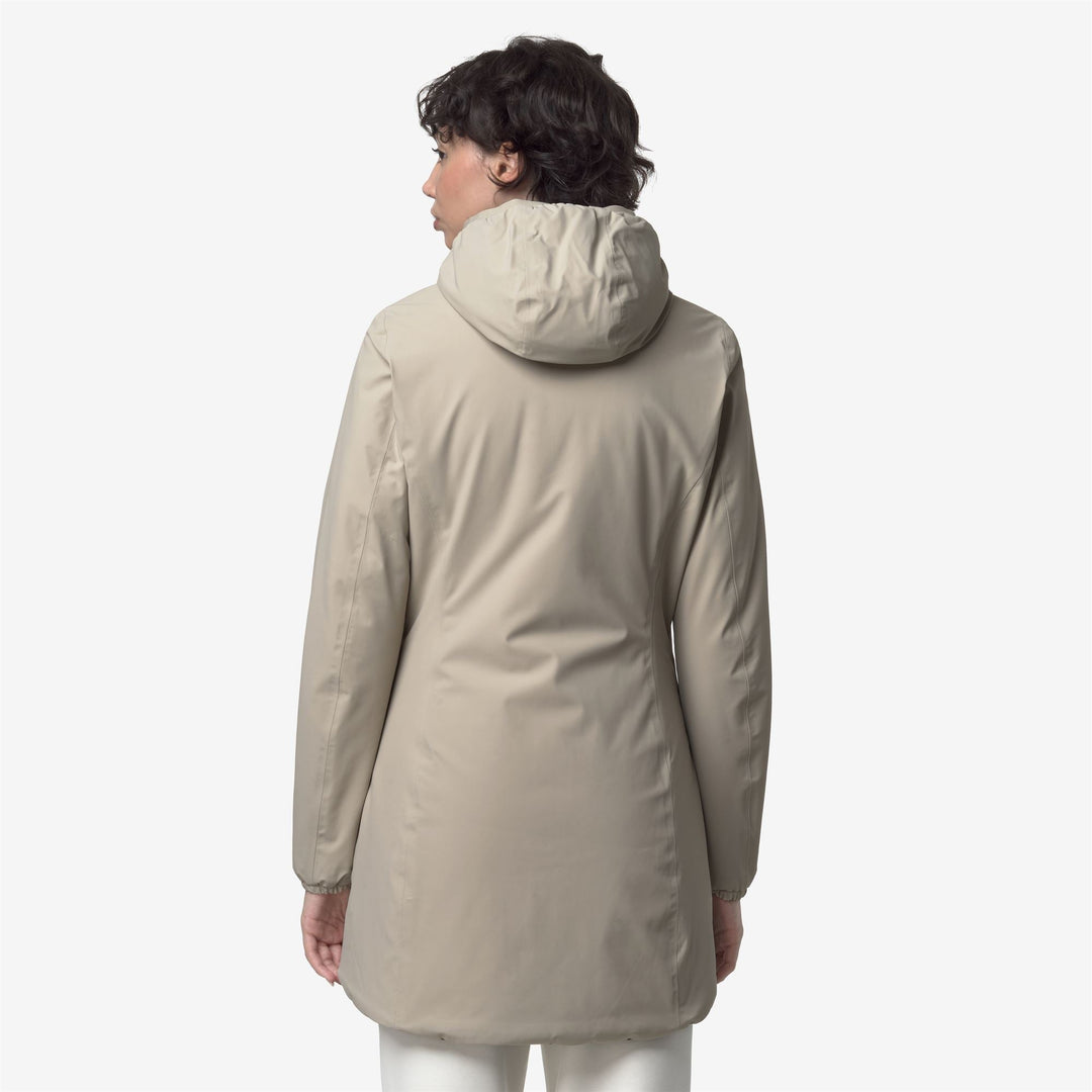 DENISE ST WARM REVERSIBLE - Jackets - Mid - WOMAN - Beige Cashmere-Black Pure