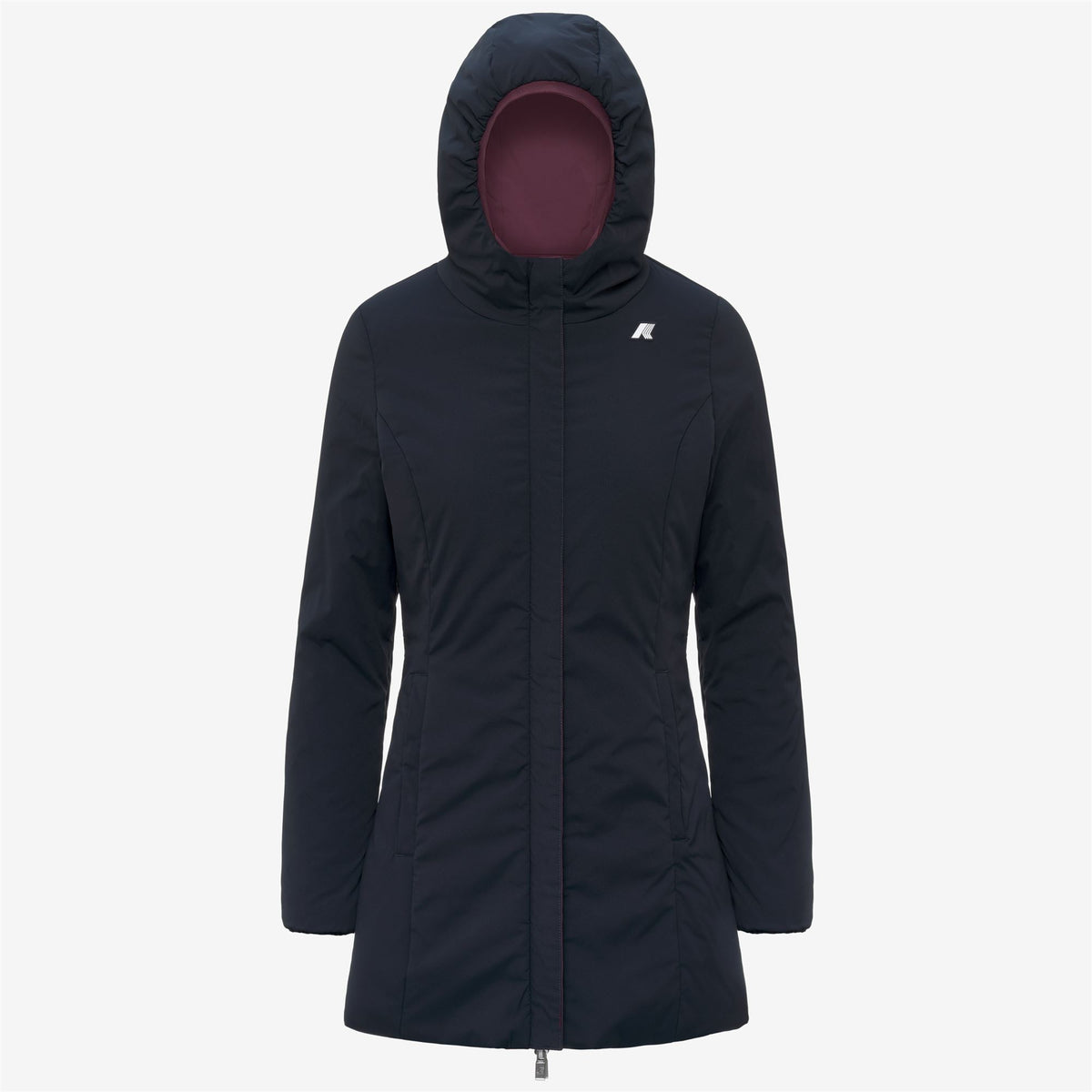 Jackets_Woman_DENISE ST WARM DOUBLE_Mid_Violet Mauve Wine - Blue Depth - Commercial 2