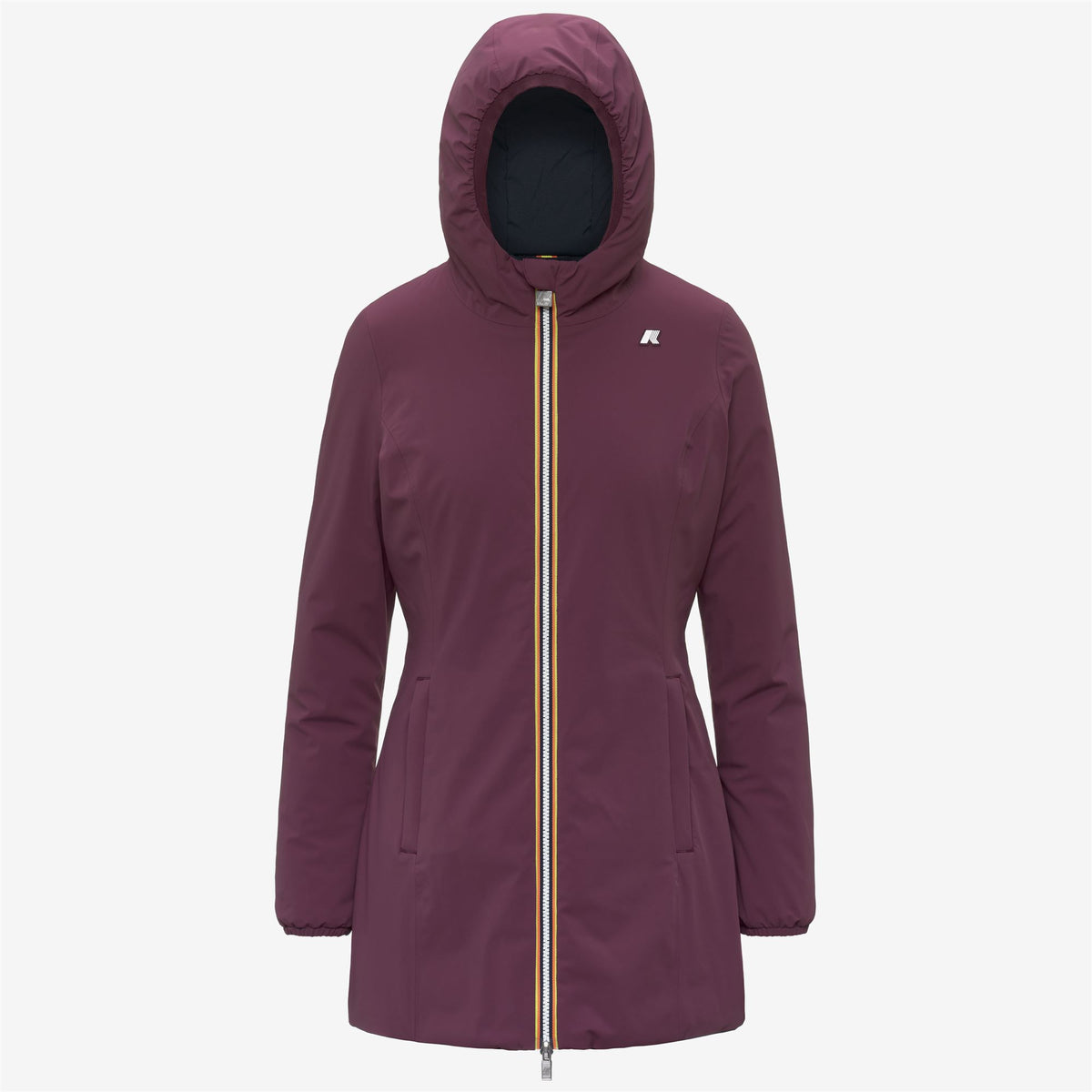 Jackets_Woman_DENISE ST WARM DOUBLE_Mid_Violet Mauve Wine - Blue Depth - Commercial 1