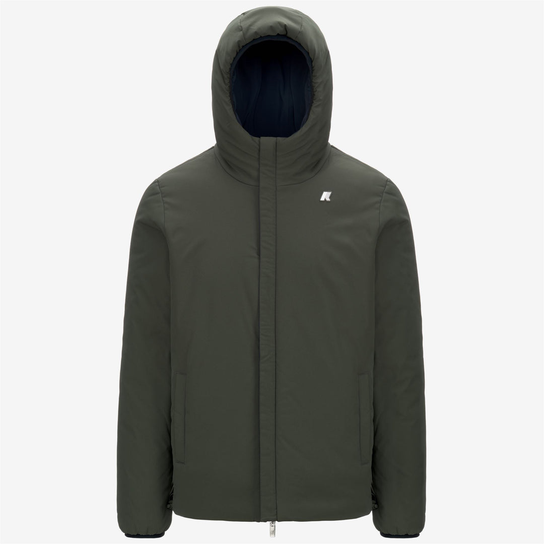 Jackets_MAN_JACK ST WARM DOUBLE_Short_Blue D-Green B - DressedFront