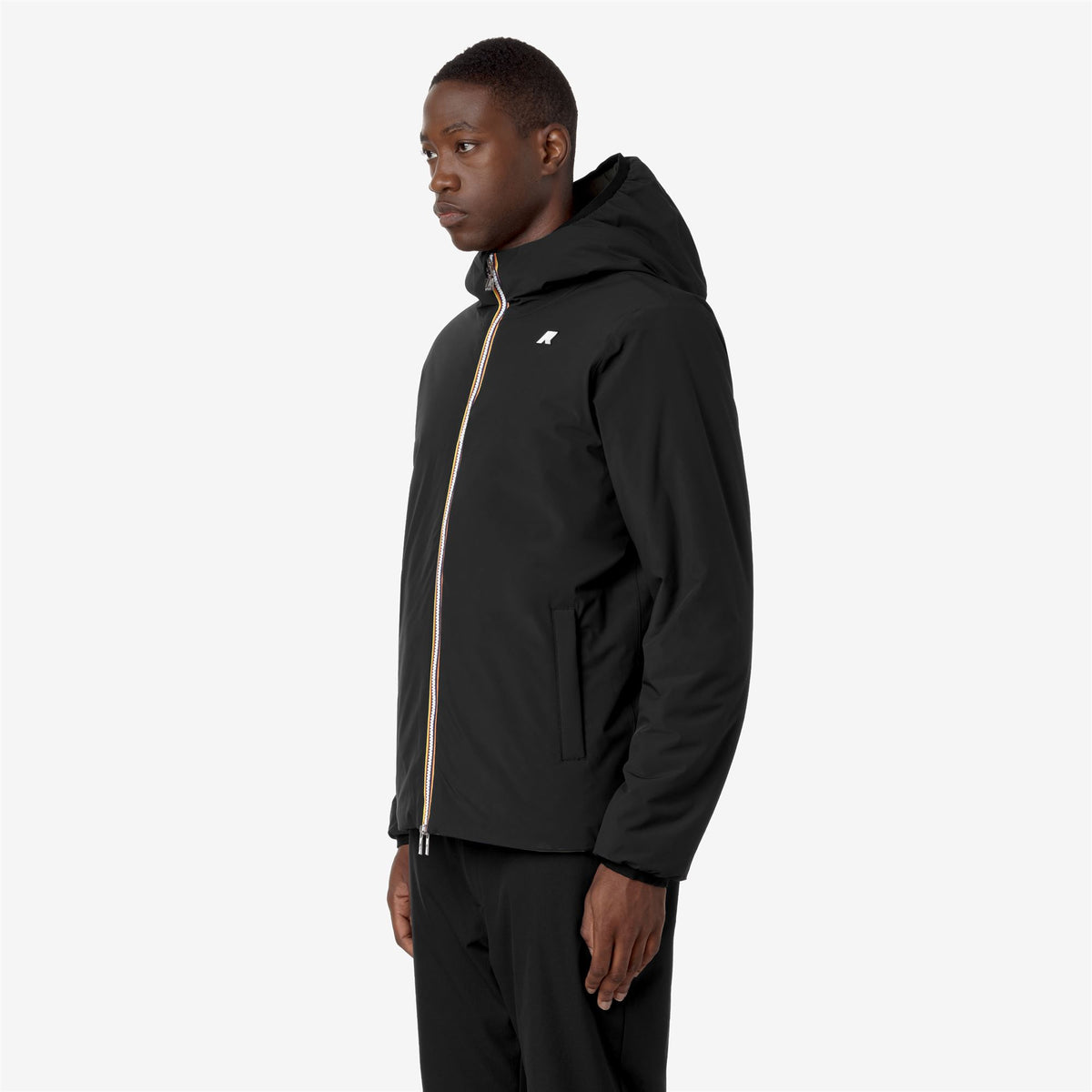 Jackets_MAN_JACK ST WARM DOUBLE_Short_Black Pure - GREEN BLACKISH - Commercial 5