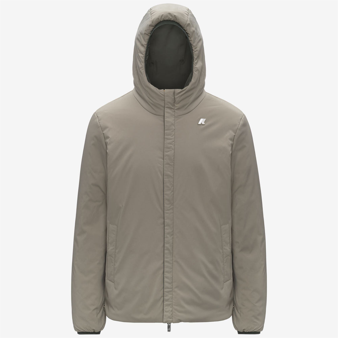 JACK ST WARM REVERSIBLE - Jackets - Short - MAN - GREEN BLACKISH-Green Oak