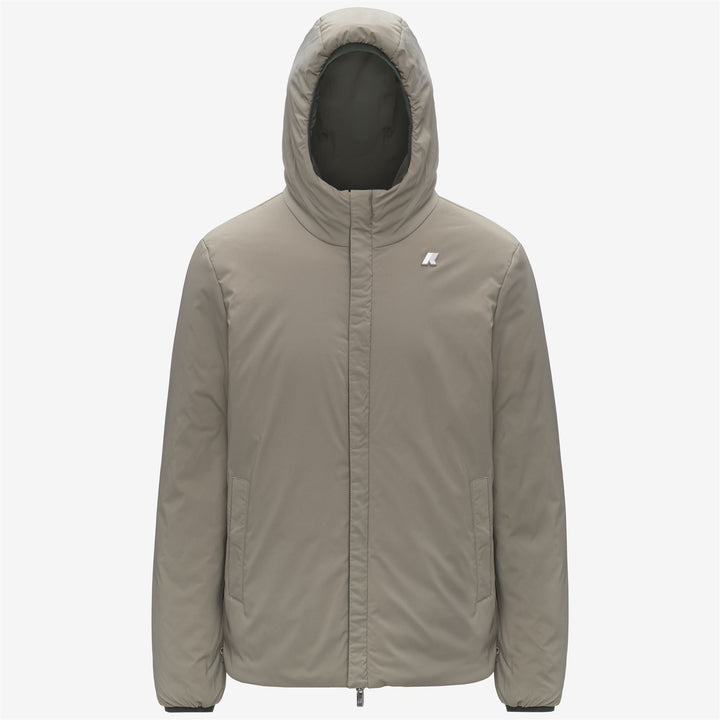 JACK ST WARM REVERSIBLE - Jackets - Short - MAN - GREEN BLACKISH-Green Oak