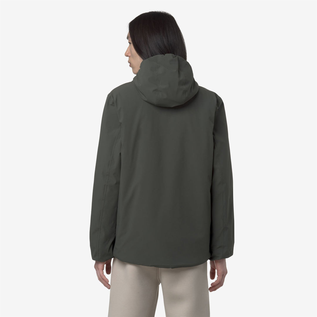 JACK ST WARM REVERSIBLE - Jackets - Short - MAN - GREEN BLACKISH-Green Oak