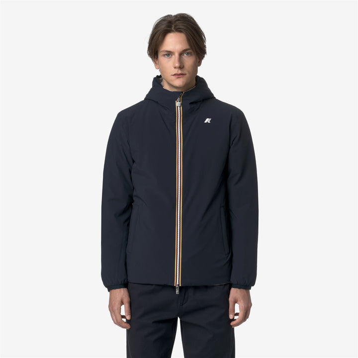 JACK ST WARM REVERSIBLE - Jackets - Short - MAN - Blue Depth-Beige Cashmere