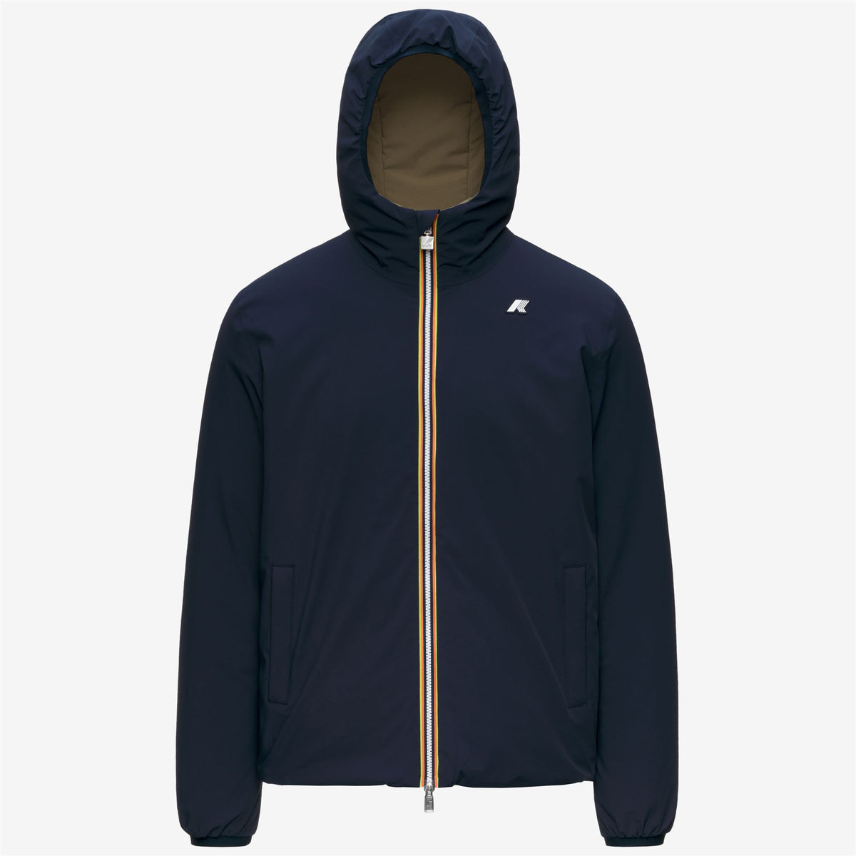 Jackets_Man_JACK ST WARM DOUBLE_Short_Blue Depth - Green Army - Commercial 1