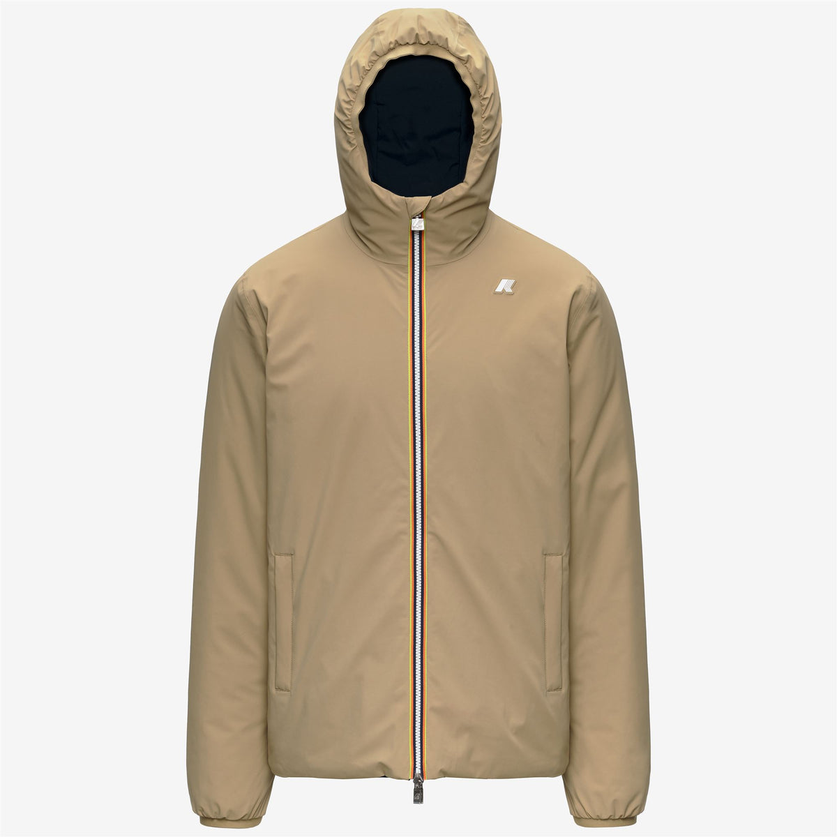 Jackets_Man_JACK ST WARM DOUBLE_Short_Beige Khaki - Blue Depth - Commercial 2