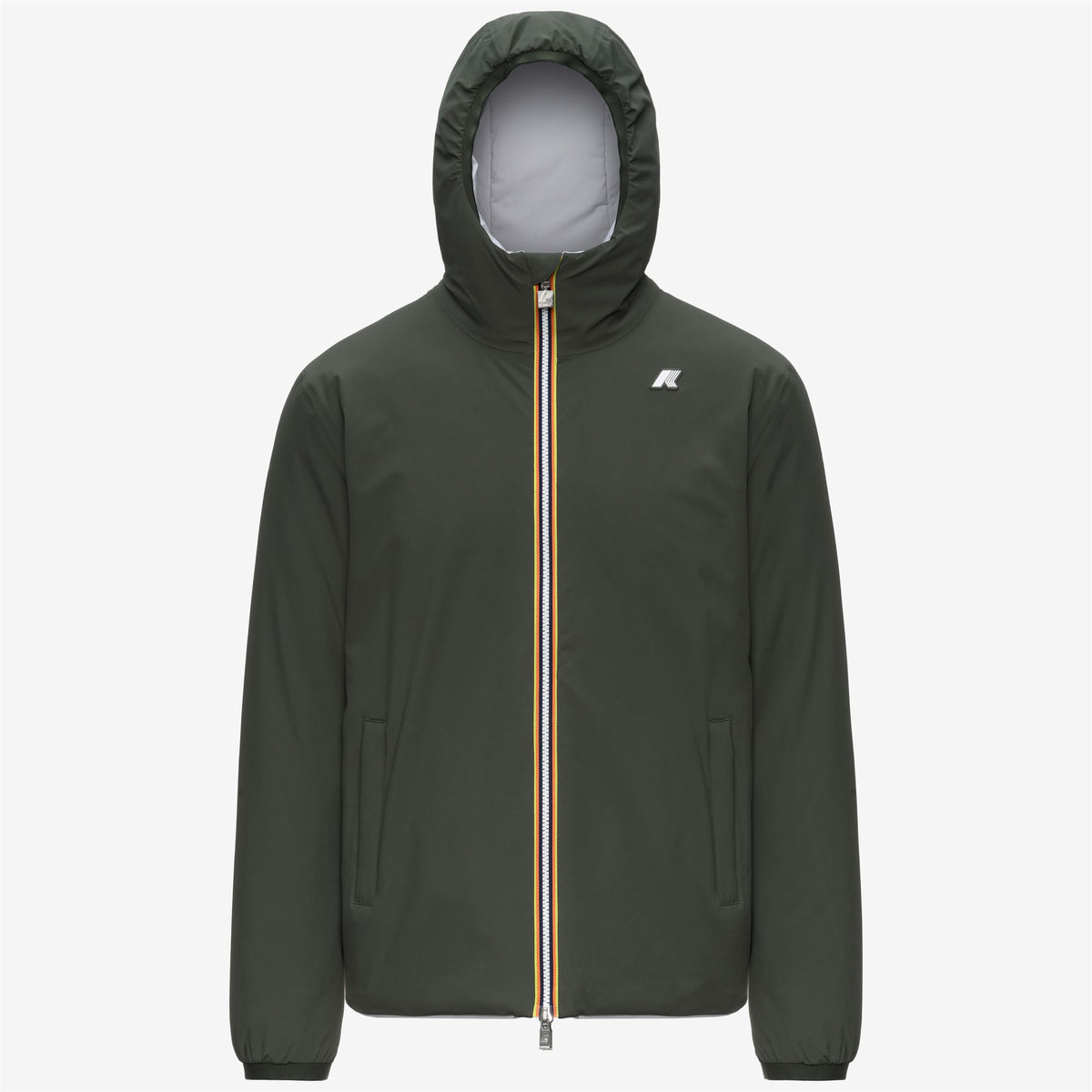 Jackets_Man_JACK ST WARM DOUBLE_Short_GREEN BLACKISH  - Grey Ash - Commercial 1