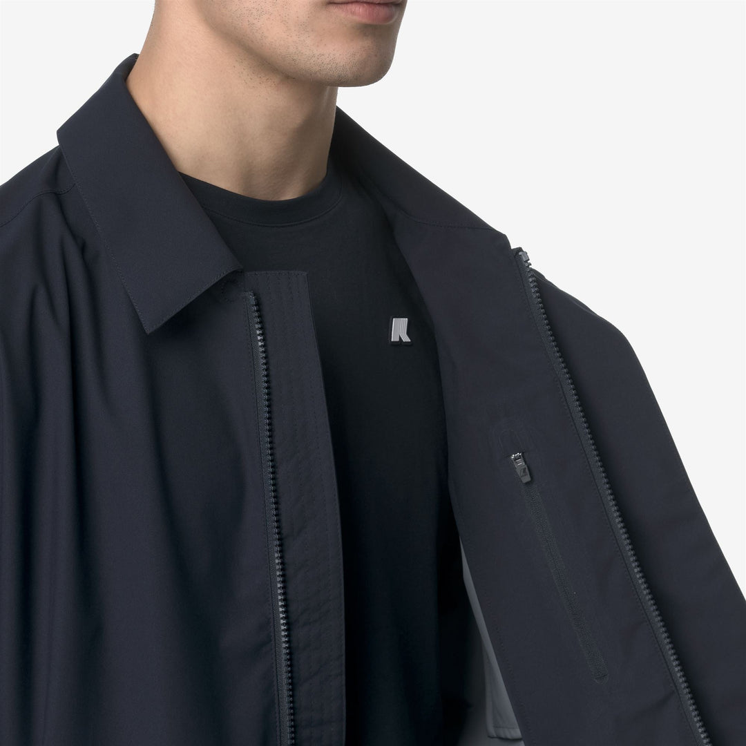 BROEN STRETCH 2L - Jackets - Short - MAN - BLUE DEPTH