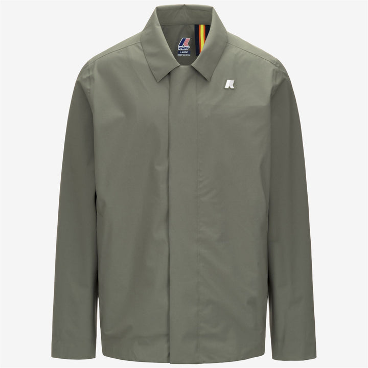 BROEN STRETCH 2L - Jackets - Short - MAN - GREEN LICHEN