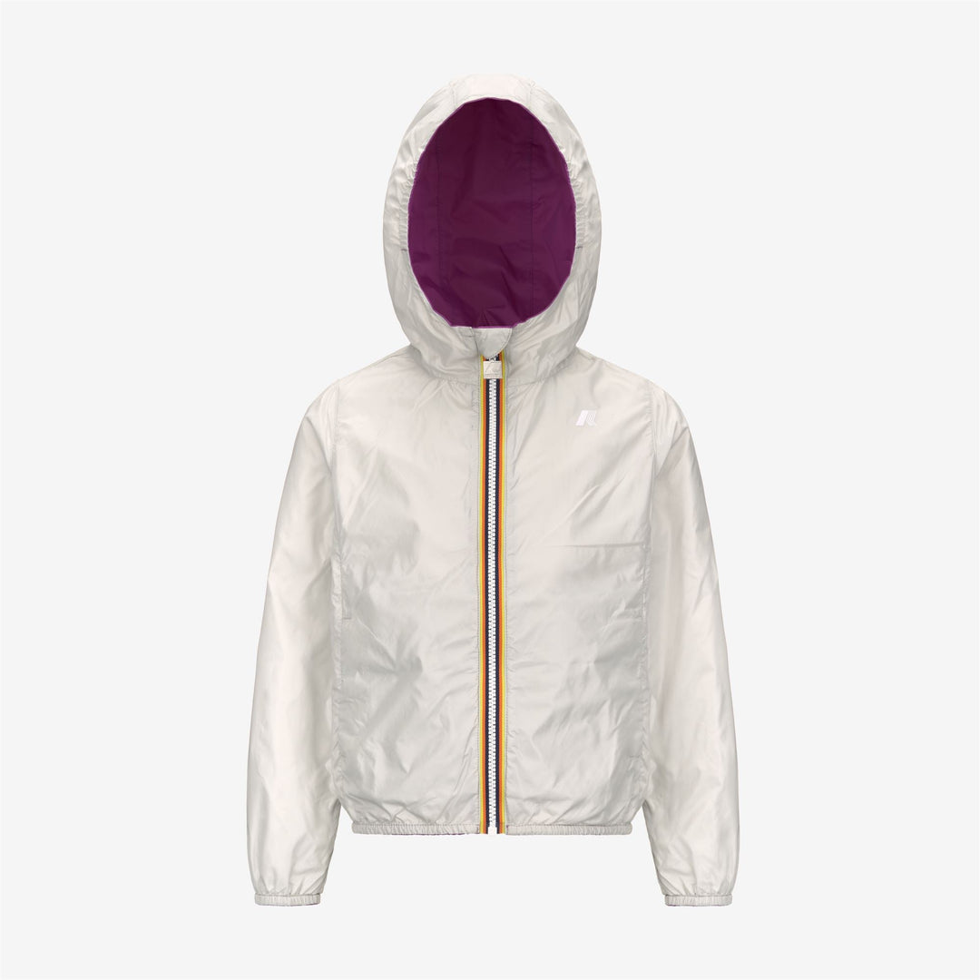 P. LILY PLUS.2 REVERSIBLE - Jackets - Short - GIRL - VIOLET-BEIGE LT