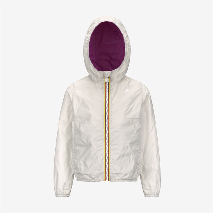 P. LILY PLUS.2 REVERSIBLE - Jackets - Short - GIRL - VIOLET-BEIGE LT