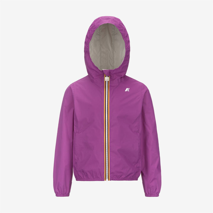 P. LILY PLUS.2 REVERSIBLE - Jackets - Short - GIRL - VIOLET-BEIGE LT