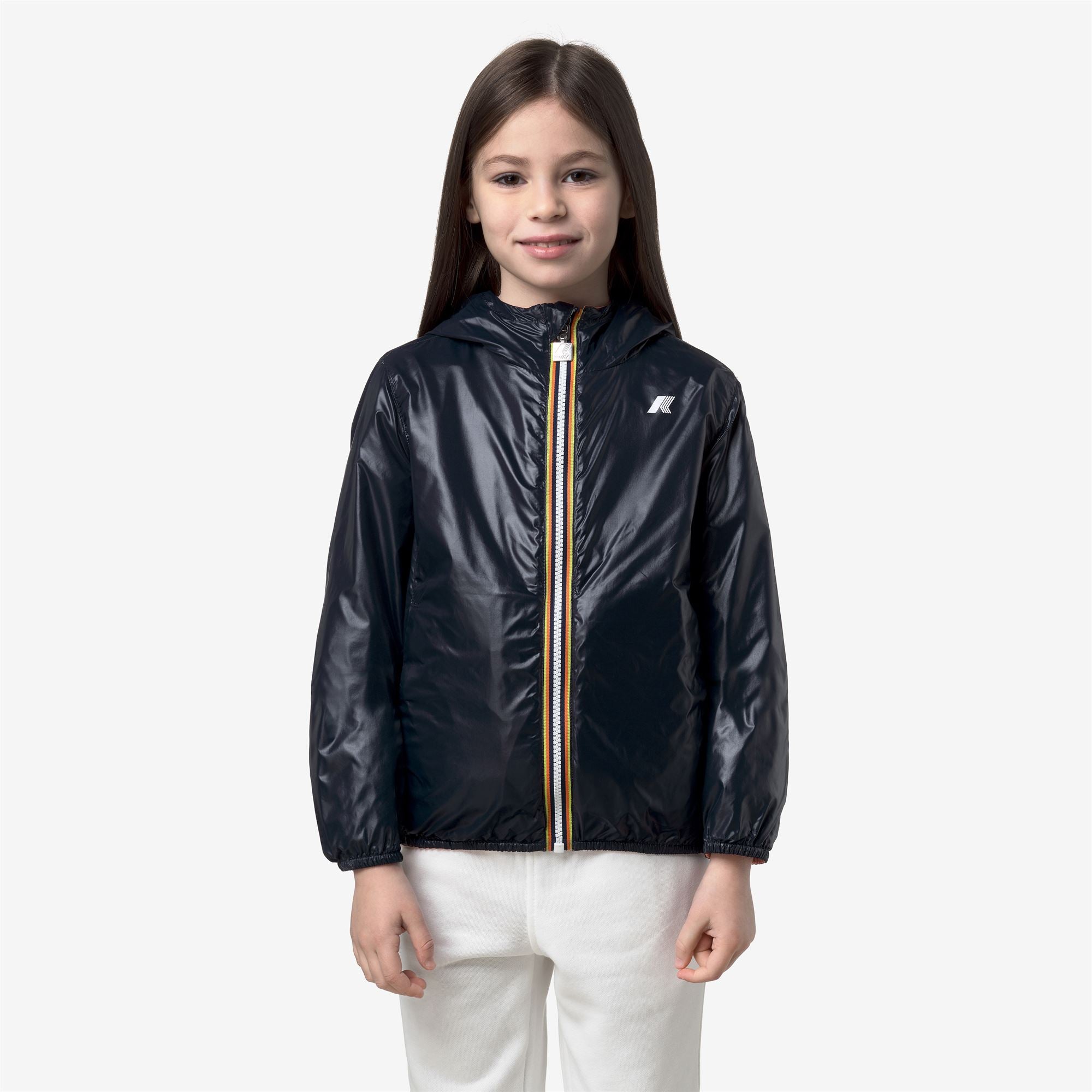 Jackets_Girl_P. LILY PLUS.2 DOUBLE_Short_Pink Pamplemousse - Blue Depth - Commercial 7