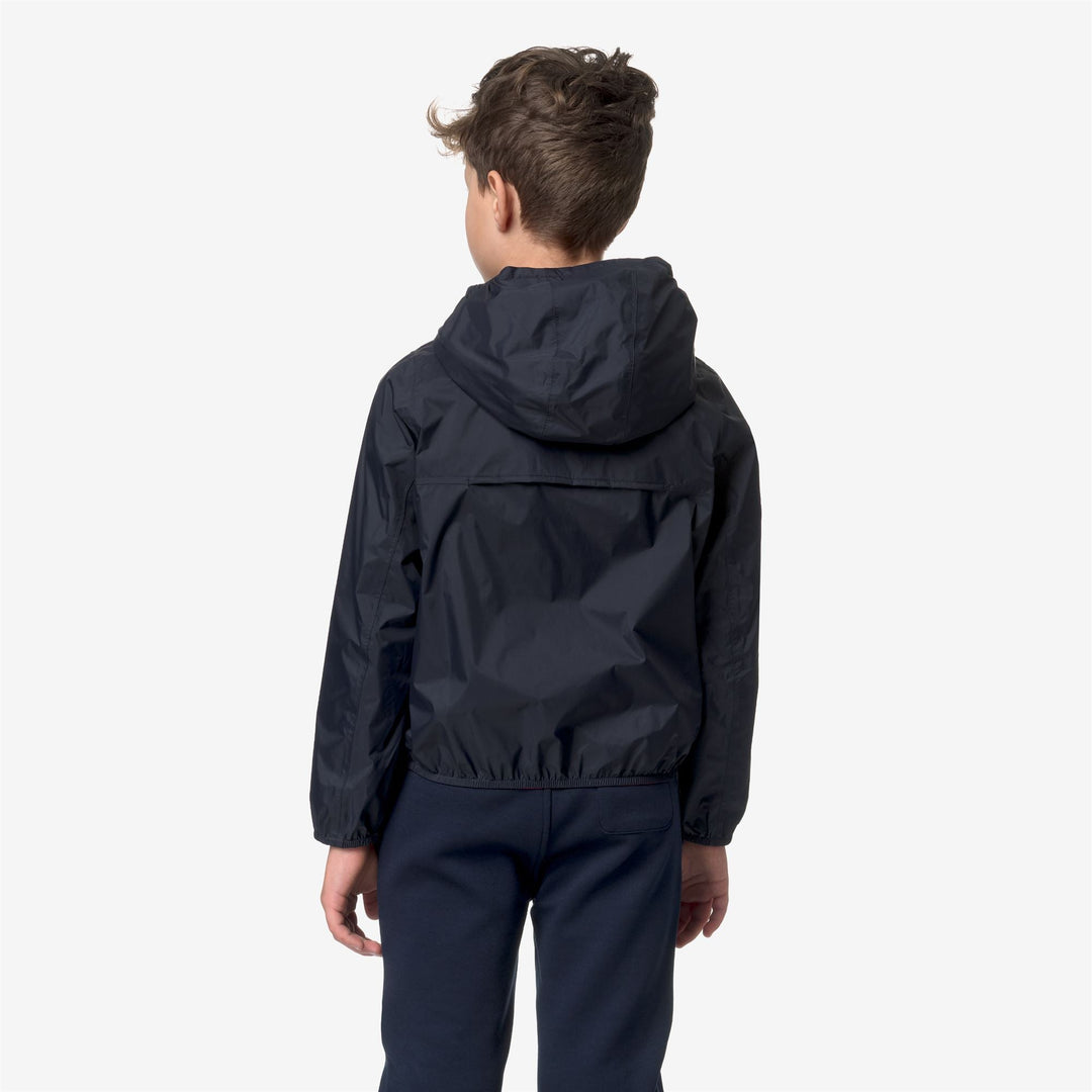 P. JAKE PLUS.2 REVERSIBLE - Jackets - Short - BOY - BLUE DEPTH-RED