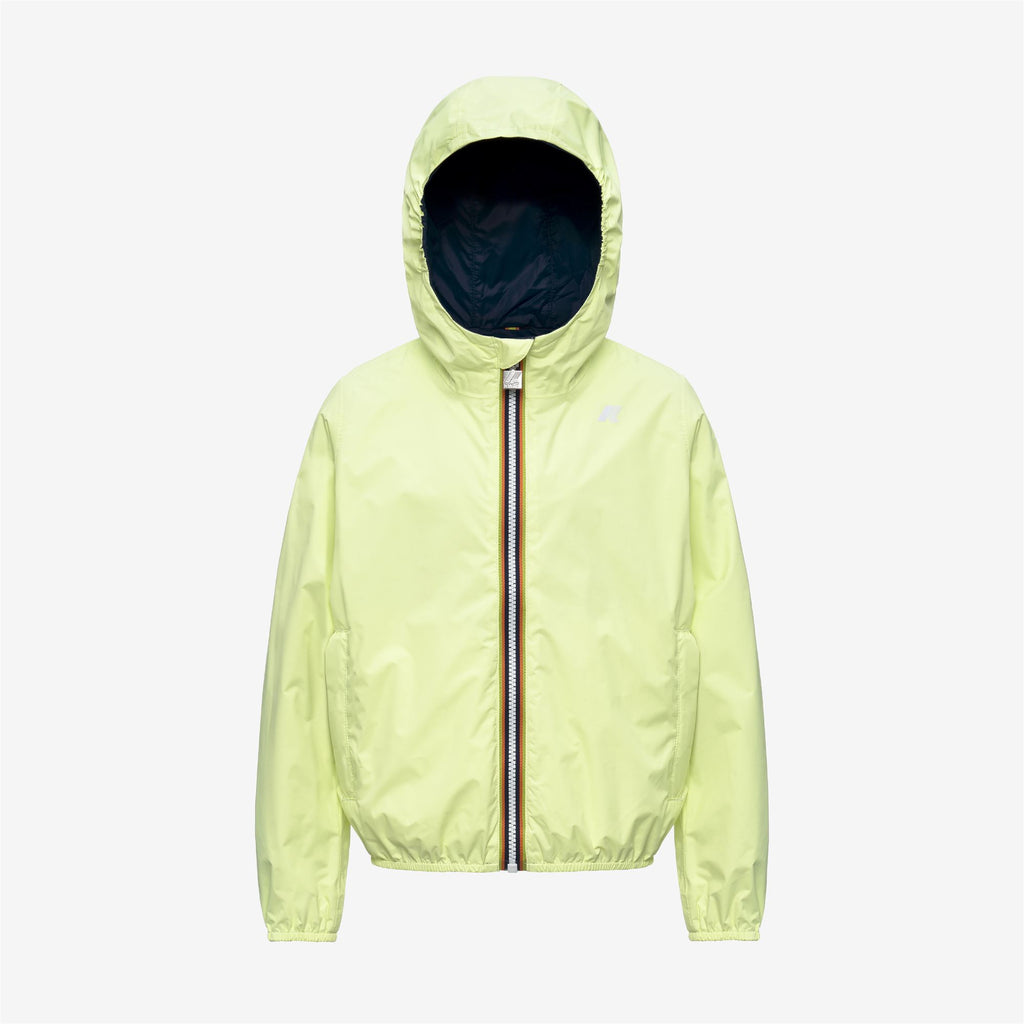 Jackets_Boy_P. JAKE PLUS.2 DOUBLE_Short_Yellow Lime - Blue Insignia - Commercial 1