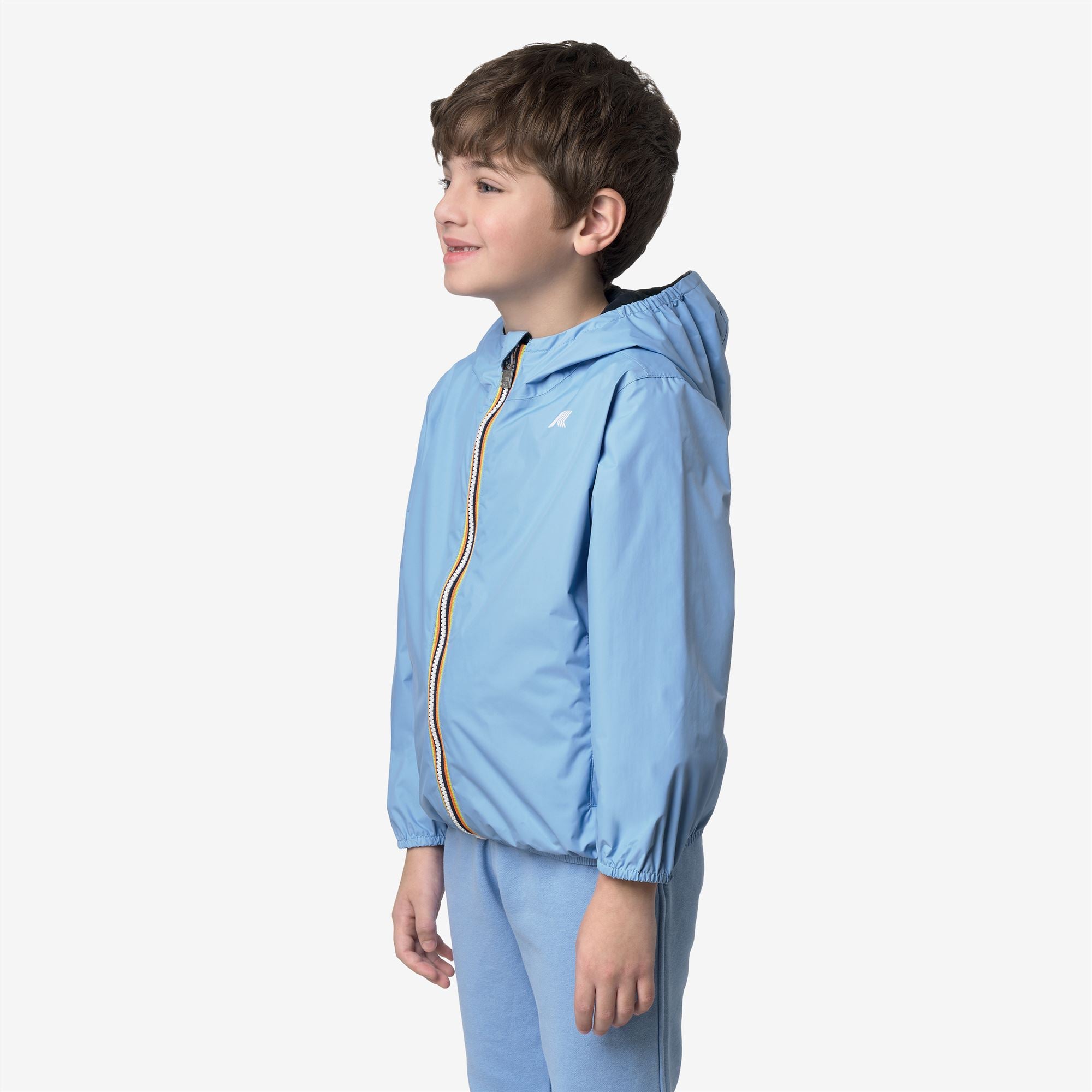 Jackets_Boy_P. JAKE PLUS.2 DOUBLE_Short_Blue Cielo - Blue Depth - Commercial 5