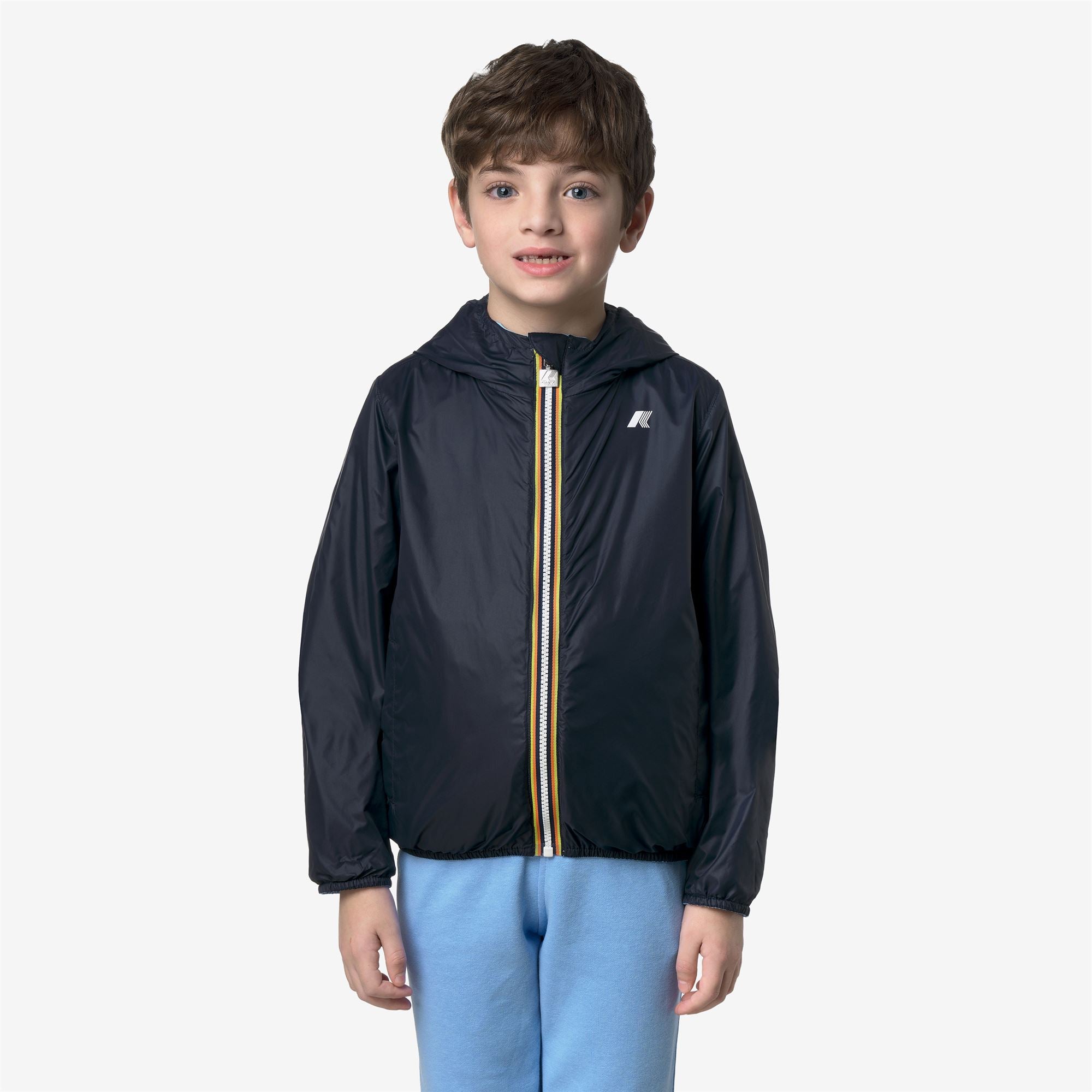 Jackets_Boy_P. JAKE PLUS.2 DOUBLE_Short_Blue Cielo - Blue Depth - Commercial 7