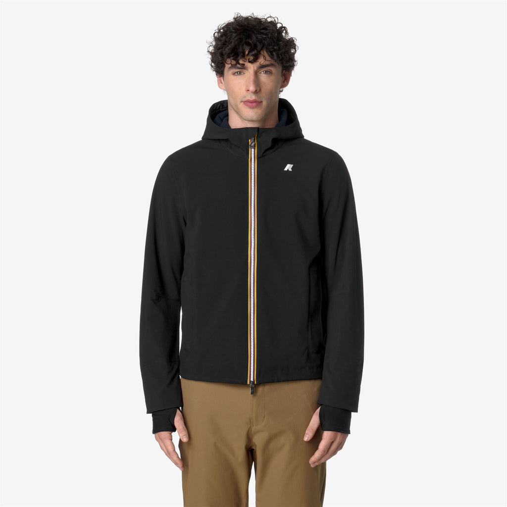 Jackets_MAN_JACKO BONDED_Short_Black-Blue Depth - Black Pure - Blue Depth - Commercial 4
