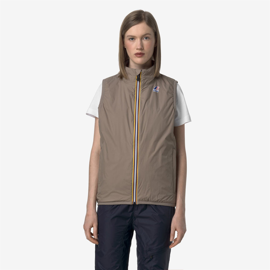 Jackets_UNISEX_LE VRAI 4.0 ROULAND WARM_Vest_Beige Taupe - Commercial 2