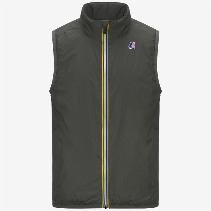 Jackets_UNISEX_LE VRAI 4.0 ROULAND WARM_Vest_GREEN BLACKISH - Photo