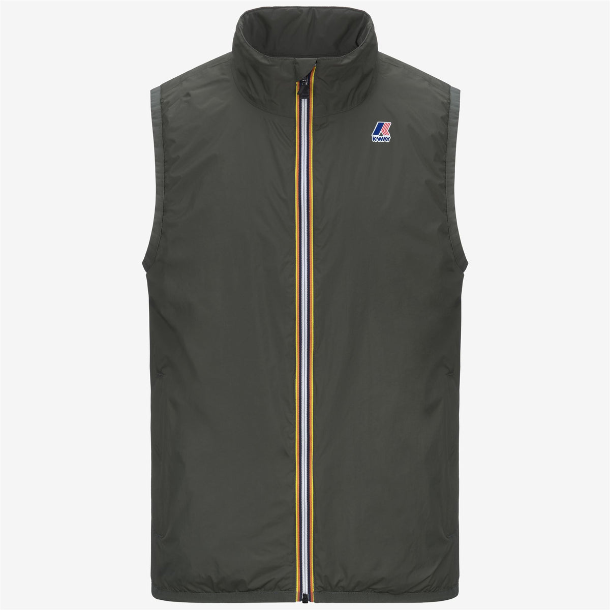 Jackets_UNISEX_LE VRAI 4.0 ROULAND WARM_Vest_GREEN BLACKISH - Commercial 7