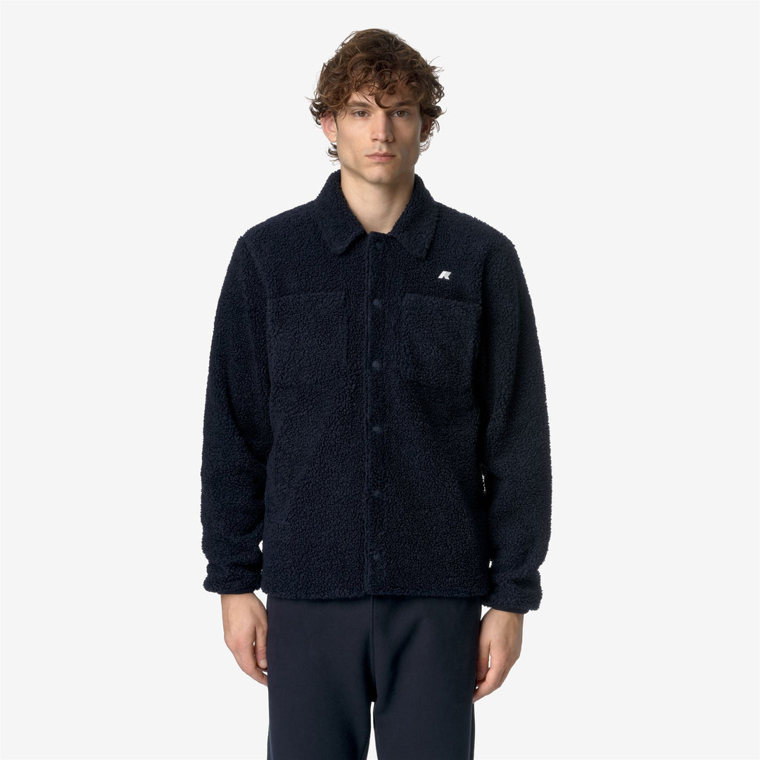 CAMERON SHERPA POLAR - Fleece - Jacket - MAN - Blue Depth-Blue Depth