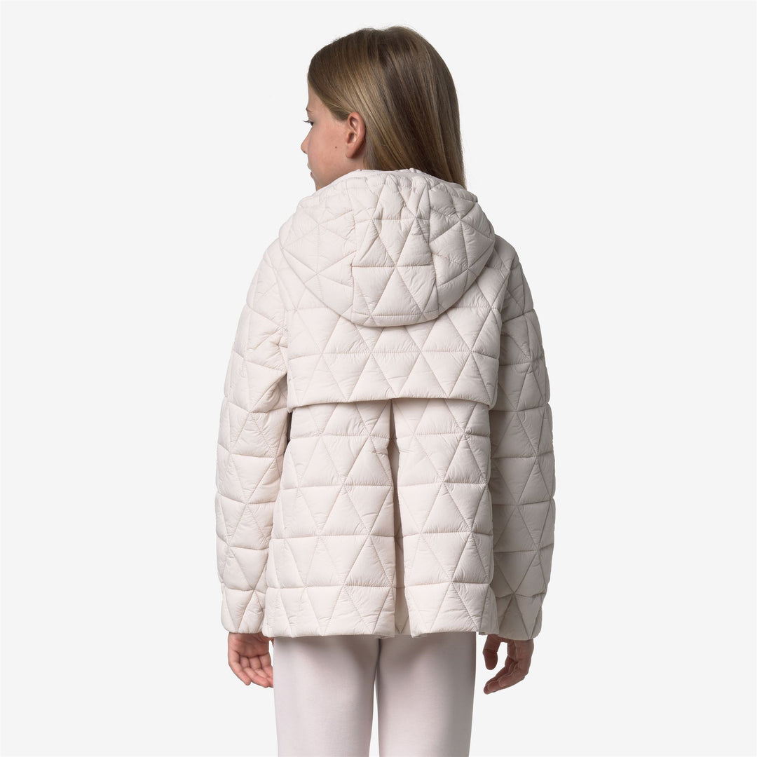 P. MADLAINE DIAMOND QUILTED WARM - Jackets - Short - GIRL - Rose Hushed