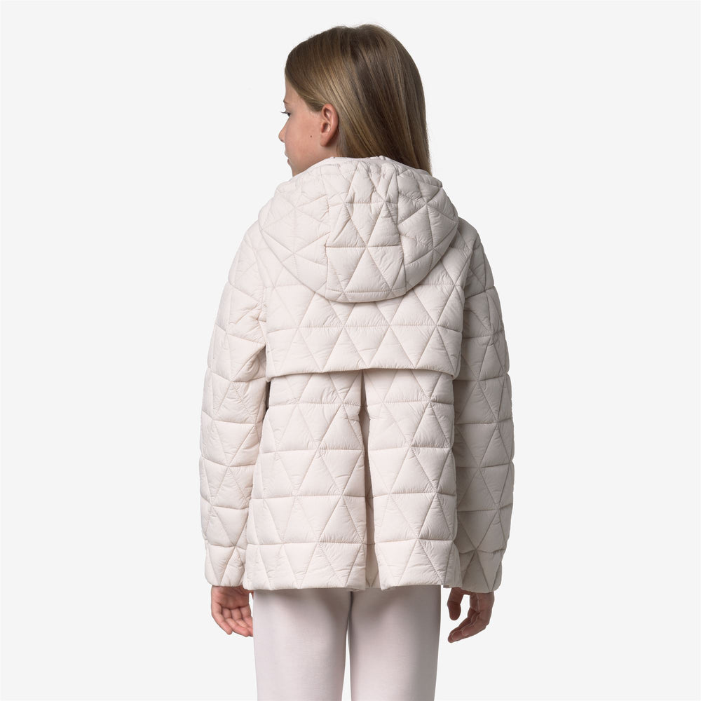 Jackets_GIRL_P. MADLAINE DIAMOND QUILTED WARM_Short_Rose Hushed - DressedFrontDouble