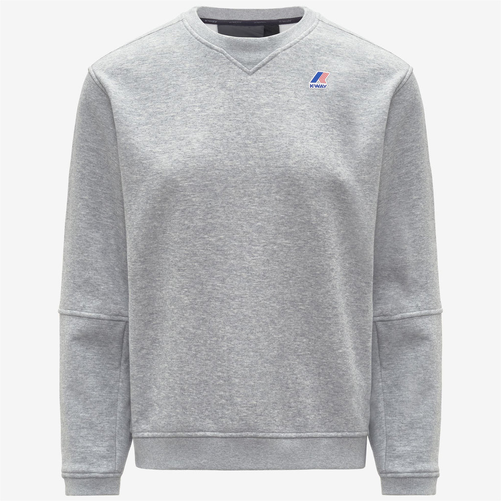 Fleece_UNISEX_NAEL BRUSHED PC_Jumper_Grey Melange Mid - Commercial 1