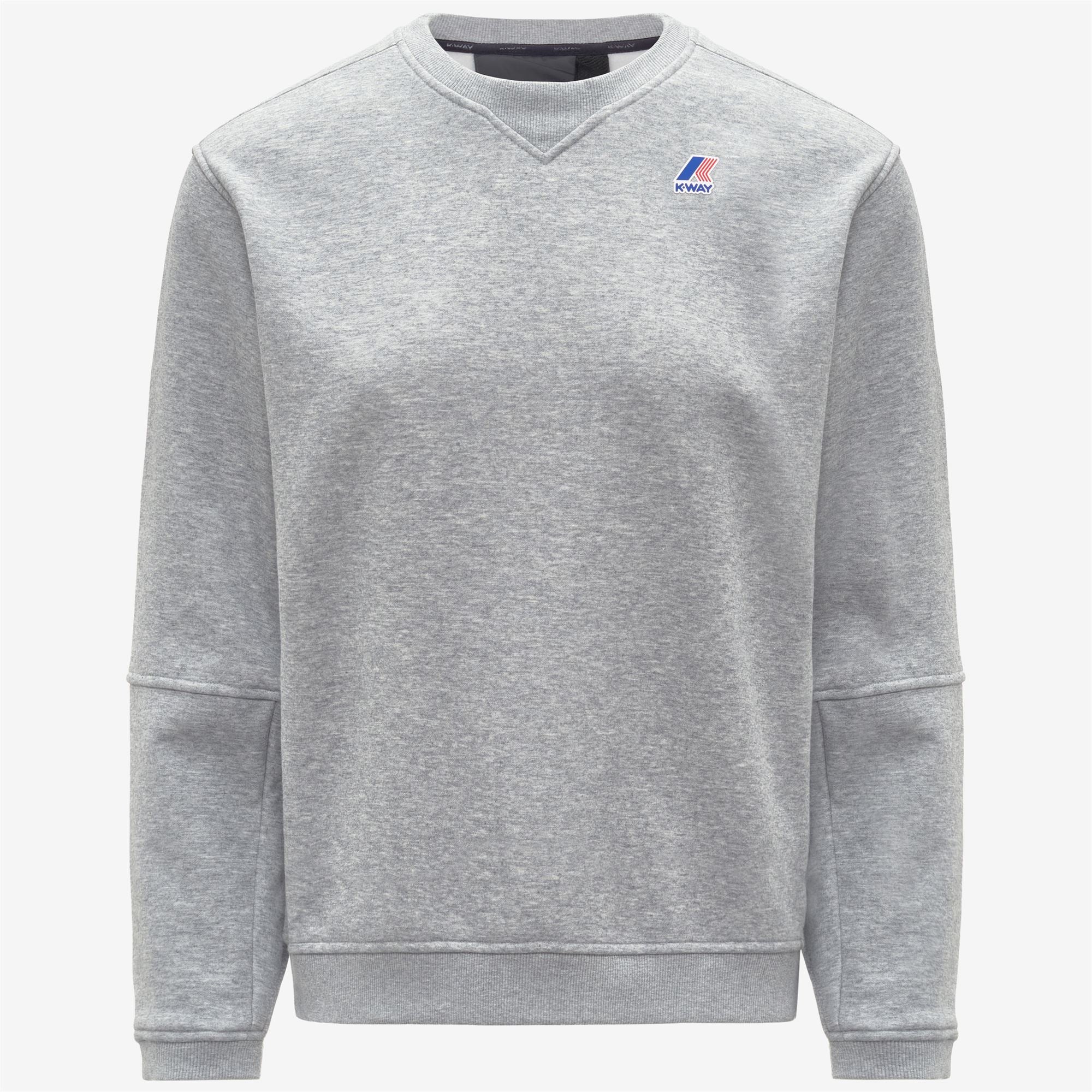Fleece_UNISEX_NAEL BRUSHED PC_Jumper_Grey Melange Mid - Commercial 1