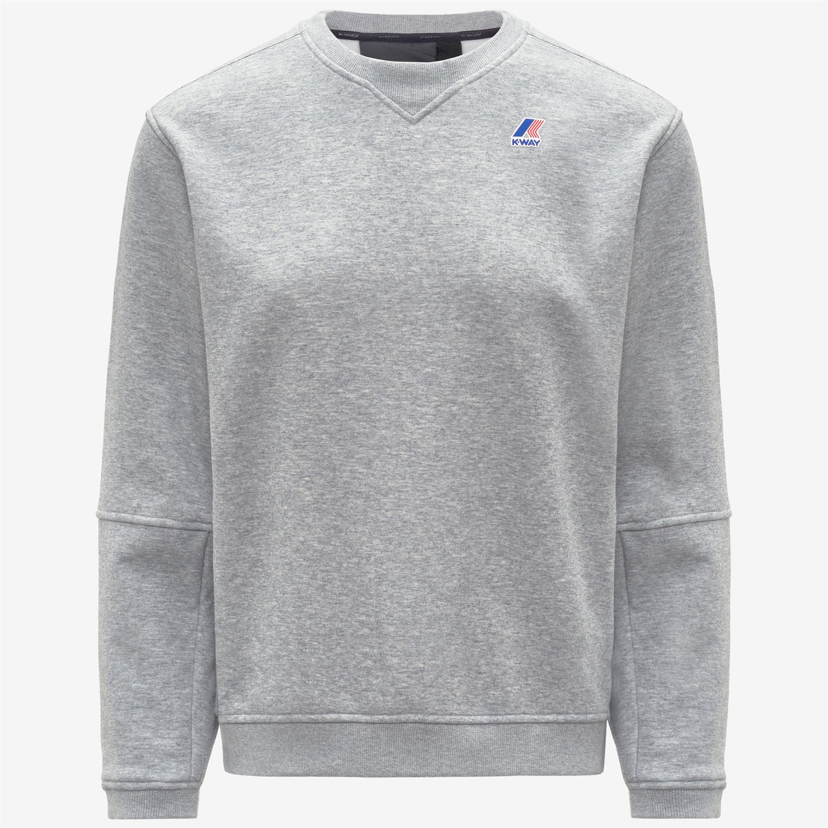 Fleece_UNISEX_NAEL BRUSHED PC_Jumper_Grey Melange Mid - Commercial 1