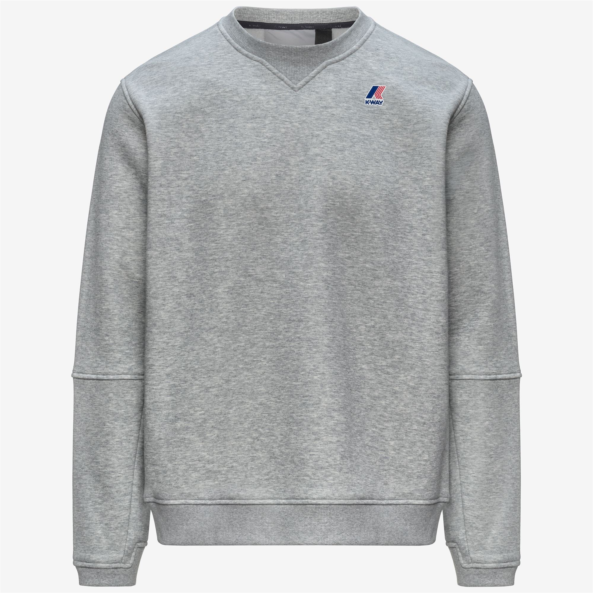 Fleece_UNISEX_NAEL BRUSHED PC_Jumper_GREY MID MEL - Commercial 1