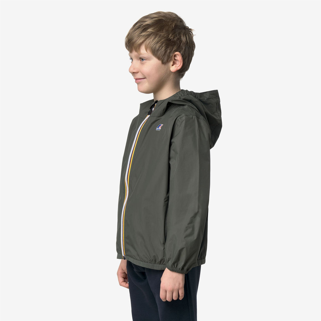 Jackets_KID UNISEX_P. LE VRAI 4.0 CLAUDE_Mid_GREEN BLACKISH - Detail