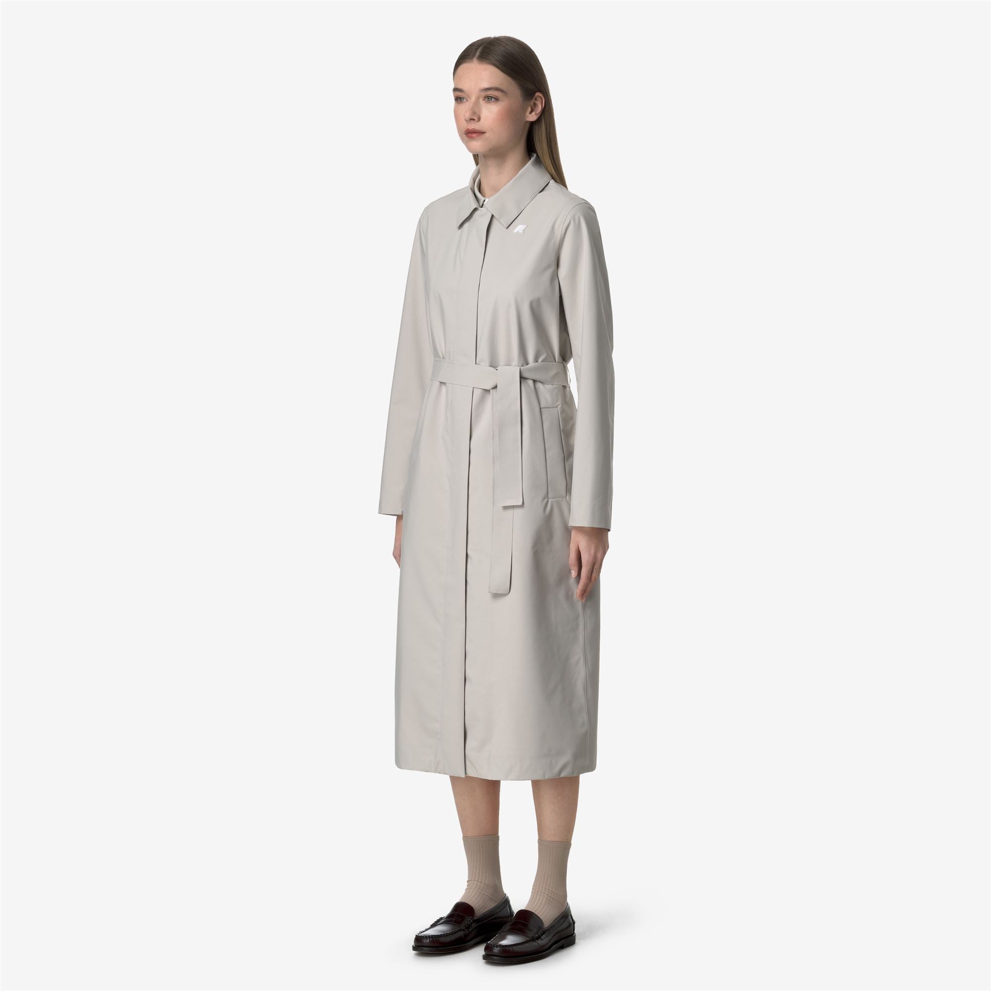 Jackets_WOMAN_BARBRA STRETCH 2L_Long_BEIGE LT - Commercial 5