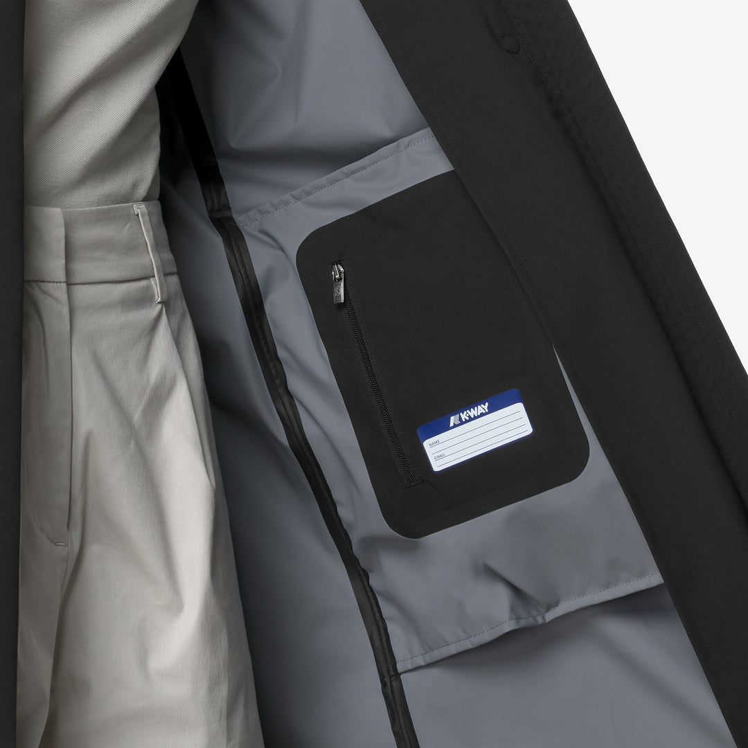 Jackets_WOMAN_BARBRA STRETCH 2L_Long_Black Pure - DetailDouble