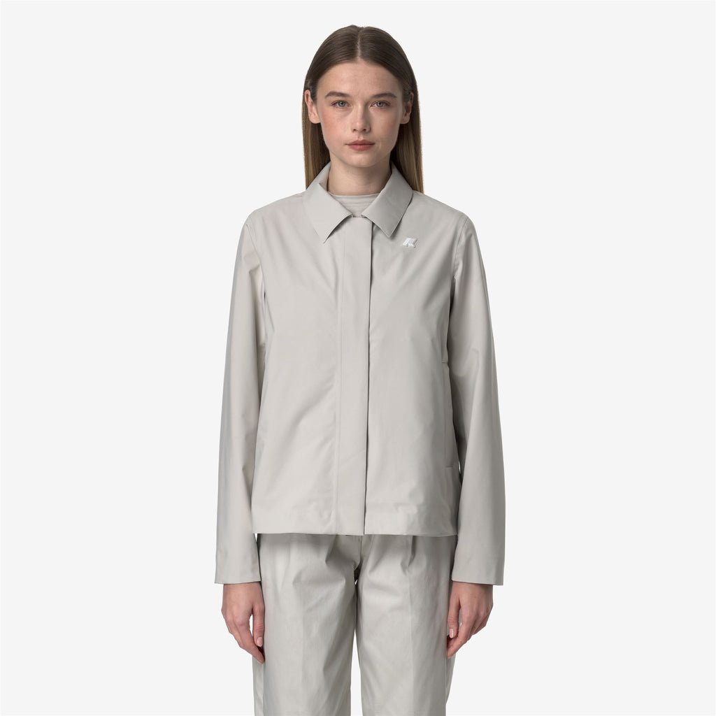 Jackets_WOMAN_ARABEL STRETCH 2L_Short_BEIGE LT - Commercial 4