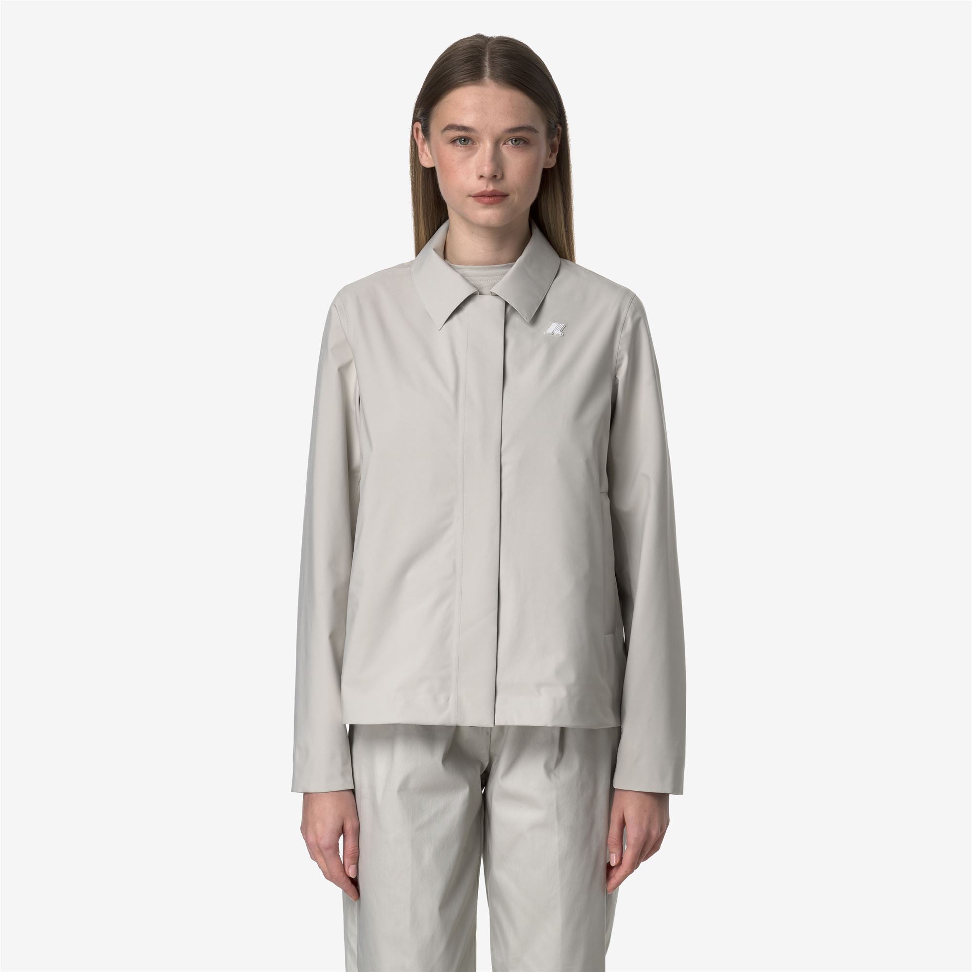 Jackets_WOMAN_ARABEL STRETCH 2L_Short_BEIGE LT - Commercial 4