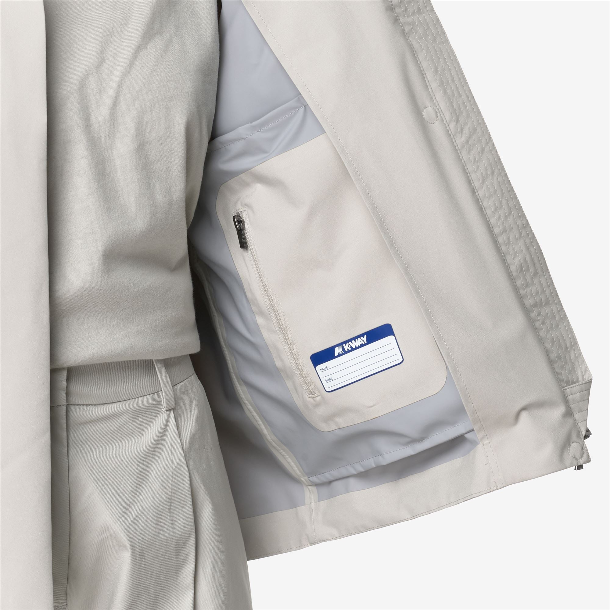 Jackets_WOMAN_ARABEL STRETCH 2L_Short_BEIGE LT - Commercial 7